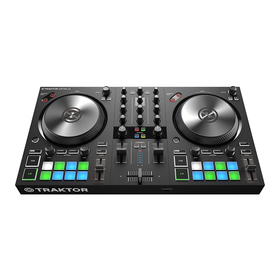 Native Instruments TRAKTOR KONTROL S2 Handbuch