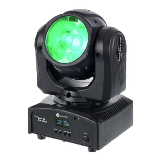 thomann Fun Generation PicoBeam 60 COB RGBW Bedienungsanleitung
