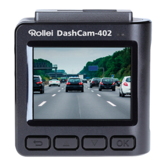 Rollei DashCam-402 Bedienungsanleitung