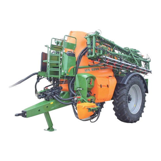 Amazone UX 3200 Super Betriebsanleitung