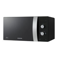 Samsung GE72V Bedienungsanleitung Mit Zubereitungshinweisen