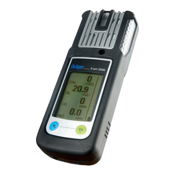 Dräger X-am 2500 Gebrauchsanweisung