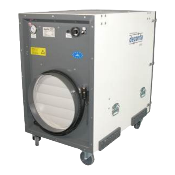 deconta D-Series Originalbetriebsanleitung