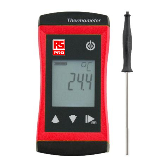 RS Pro RS 1710 Betriebsanleitung