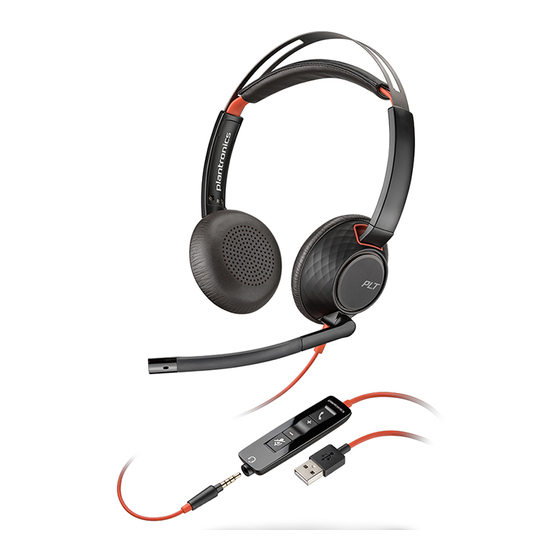 Plantronics Blackwire 5200 serie Bedienungsanleitung