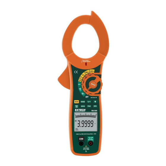 Extech Instruments MA1500 Benutzerhandbuch