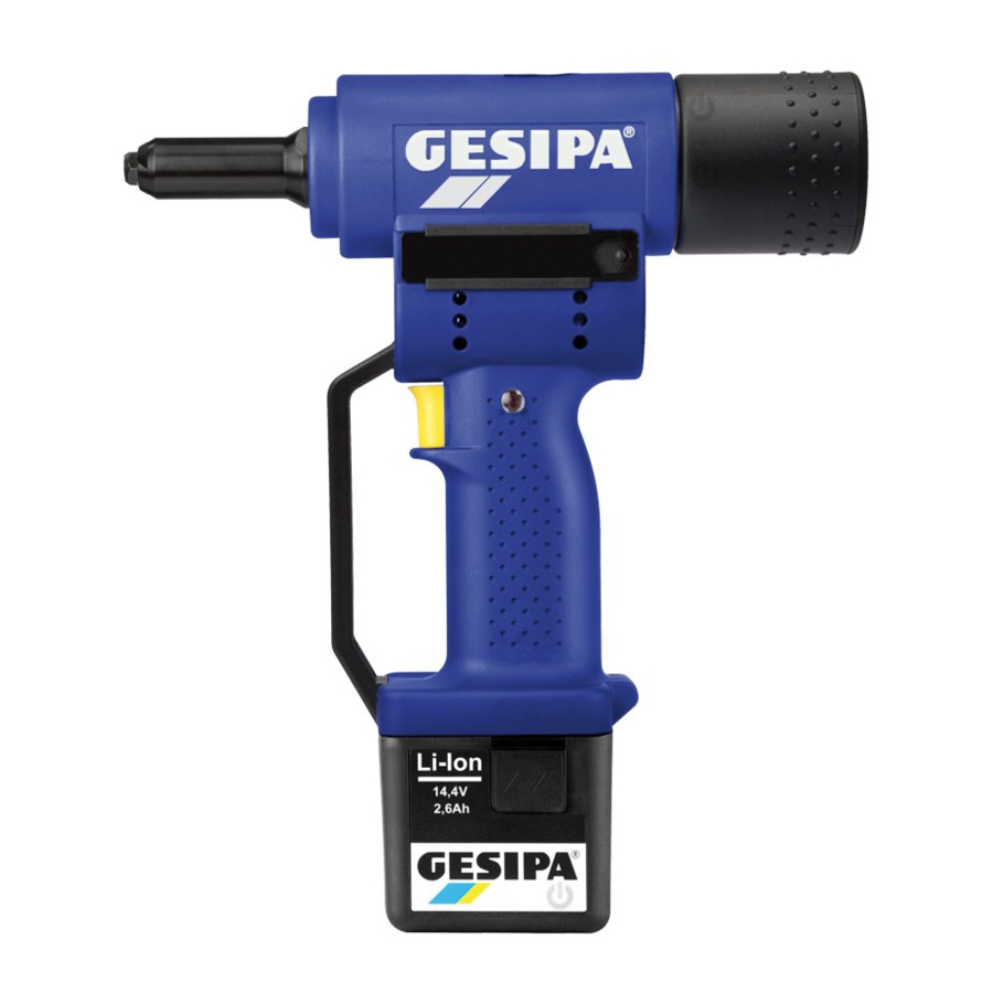 Gesipa PowerBird Betriebsanleitung