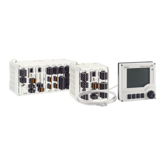 Endress+Hauser Liquiline series Kurzanleitung