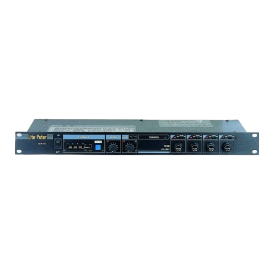 HQ Power LPTA410 Handbücher