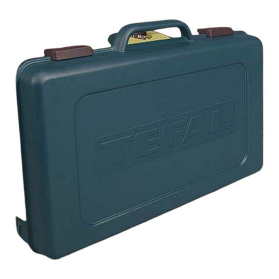 TEFAL cb 7031 grill 'n pack Gebrauchsanweisung
