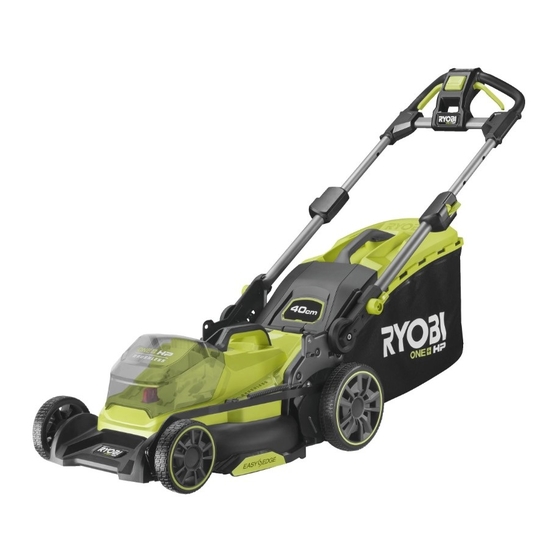Ryobi RY18LMX40B Bedienungsanleitung