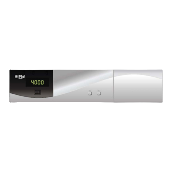 FTE Maximal PVR ST190 CI HDMI Bedienungsanleitung