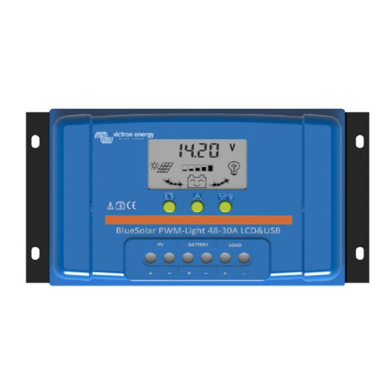 Victron energy BlueSolar PWM 12V/24V-30A Anleitung