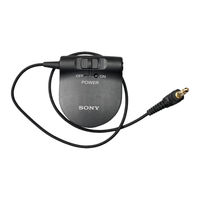 Sony ECM-T15 Bedienungsanleitung