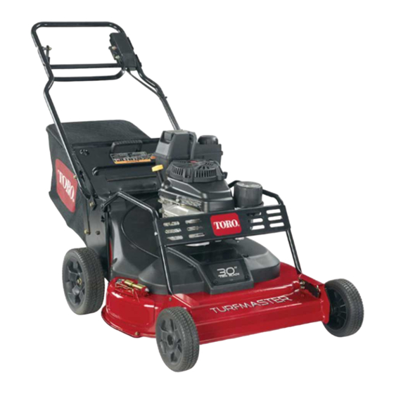 Toro TurfMaster 22205TE Bedienungsanleitung