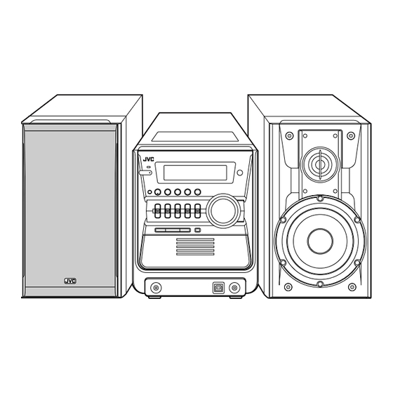 JVC CA-UXGD7 Bedienungsanleitung