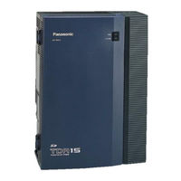 Panasonic OneNet KX-TDE Serie Handbuch