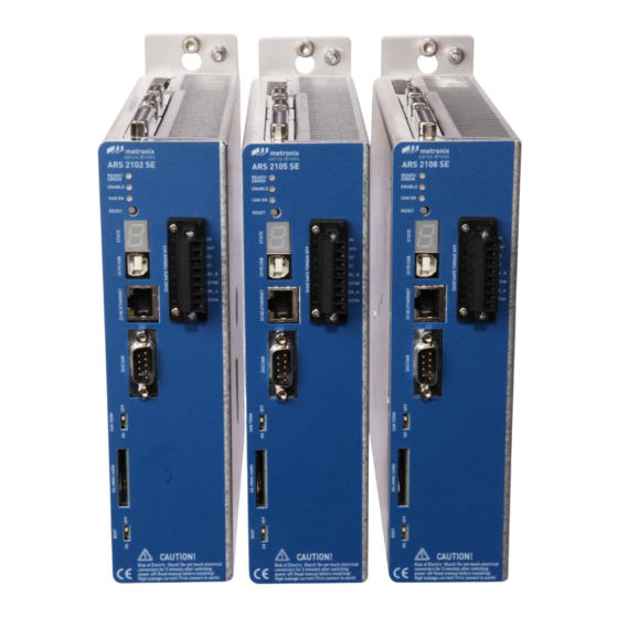 Metronix ARS 2100 SE Standard Edition Produkthandbuch