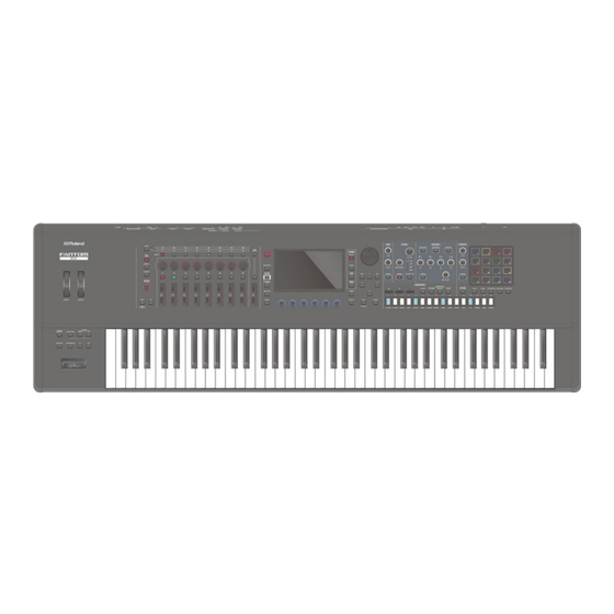 Roland FANTOM 6 EX Bedienungsanleitung