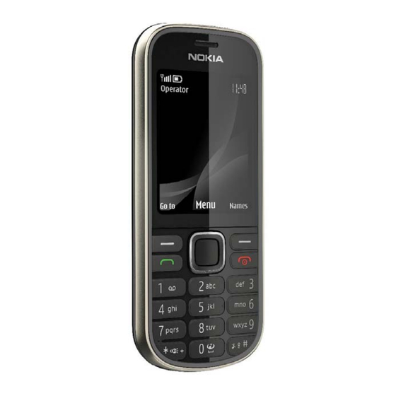 Nokia 3720 classic Bedienungsanleitung