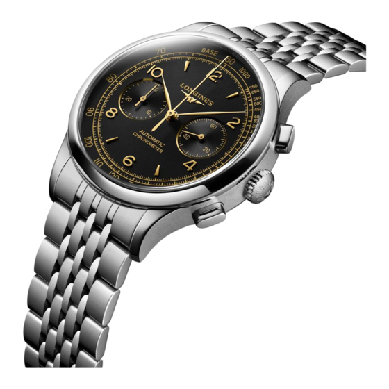 Longines RECORD Gebrauchsanleitung