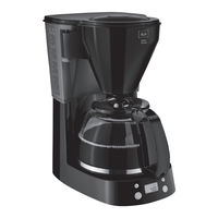 Melitta EasyTop Timer Gebrauchsanleitung