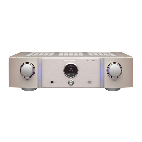 Marantz PM-12 SE Bedienungsanleitung