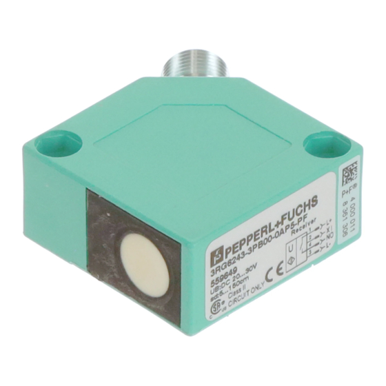 Pepperl+Fuchs 3RG6243 Serie Betriebsanleitung