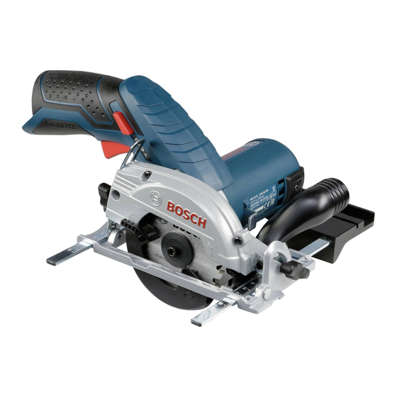 Bosch GKS 10.8 V-LI Originalbetriebsanleitung