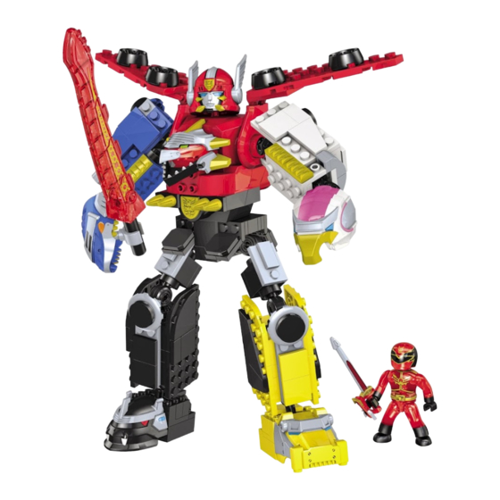 MEGA BLOKS SABAN'S POWER RANGERS MEGAFORCE 5875 Bedienungsanleitung