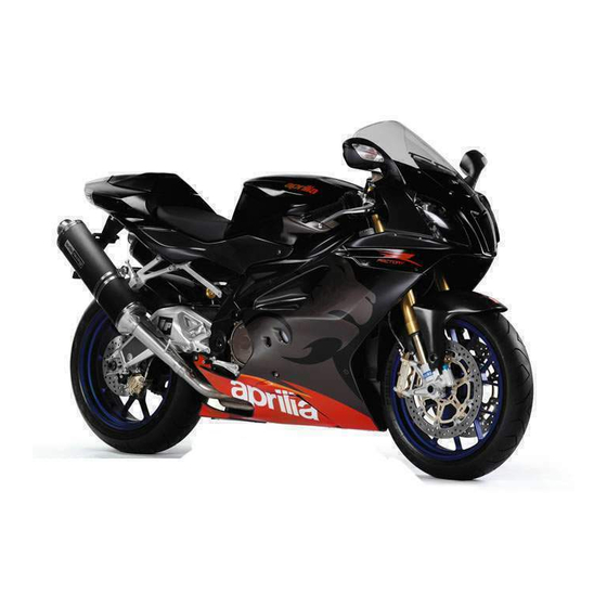 APRILIA RSV 1000 R 2005 Bedienungsanleitung