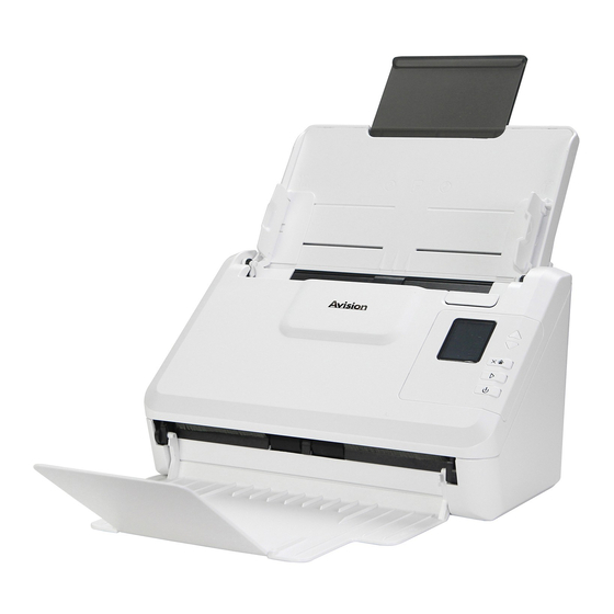 Avision AD340GWN Kurz- Betriebsanleitung