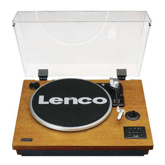 LENCO LS-55 BK Bedienungsanleitung