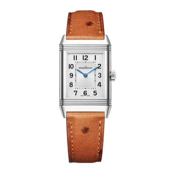 Jaeger-leCoultre REVERSO CLASSIC MEDIUM THIN Handbuch