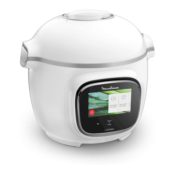 Moulinex cookeo touch mini Bedienungsanleitung