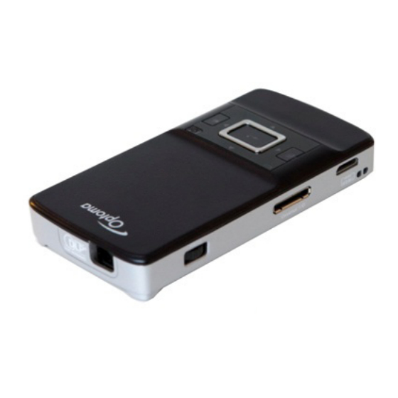 Optoma PK201 Handbuch
