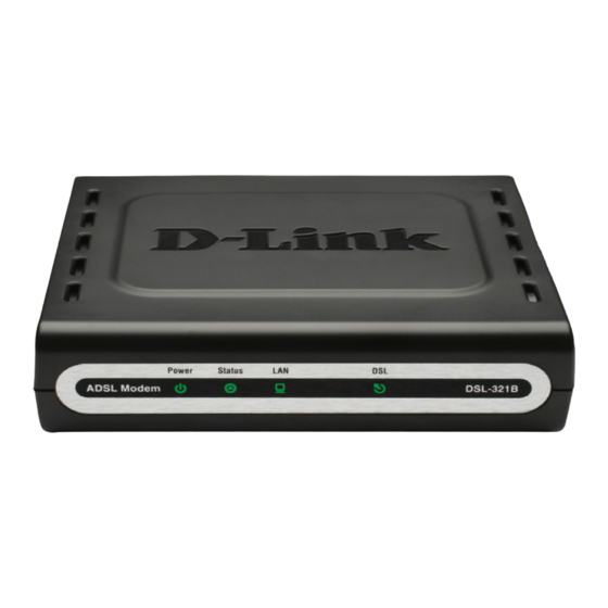 D-Link DSL-321B Installationsanleitung