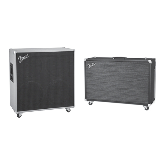 Fender Super-Sonic 412 Bedienungsanleitung