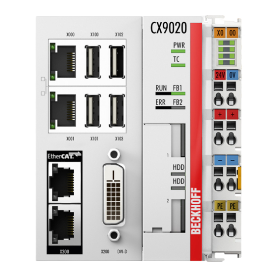 Beckhoff CX9020 Handbuch