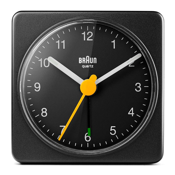 Braun BC02 Gebrauchsanweisung