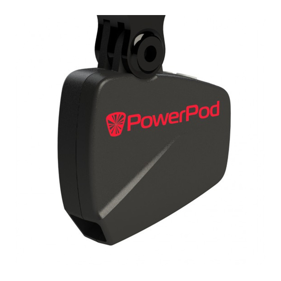 velocomp PowerPod Betriebsanleitung