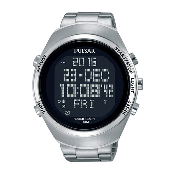 Pulsar W860 series Handbuch