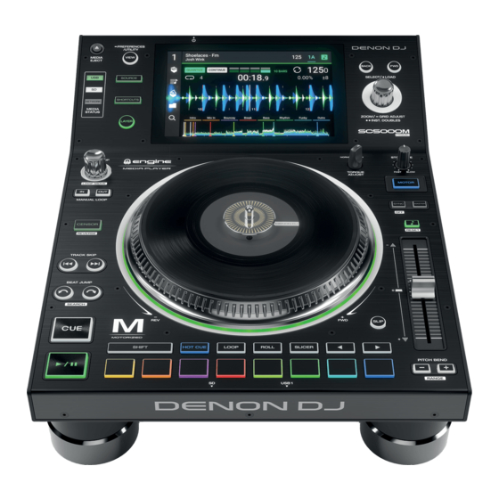 Denon DJ SC5000M Prime Benutzerhandbuch