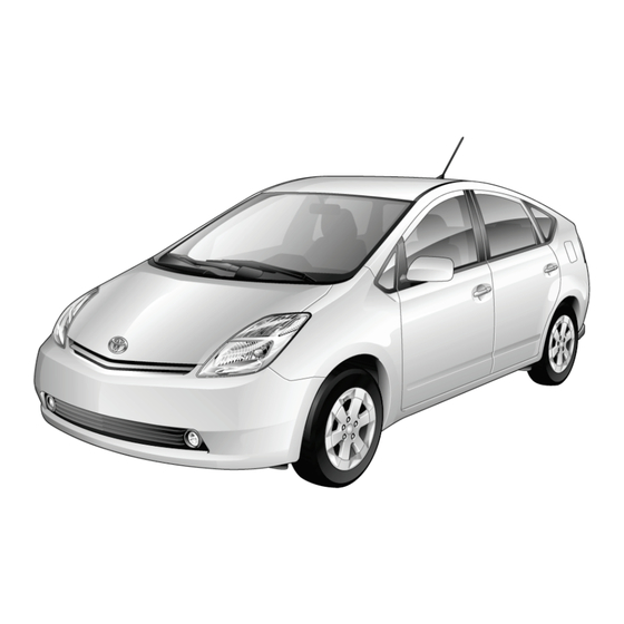 Toyota PRIUS 2004 Bedienungsanleitung