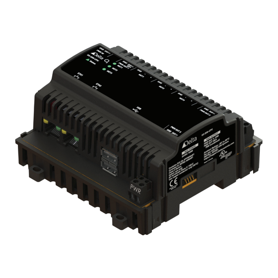 Delta Controls O3-DIN-CPU Installationsanleitung