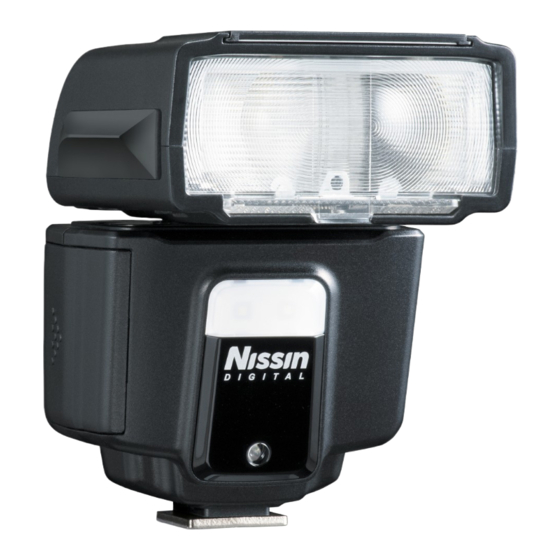 Nissin i40 Bedienungsanleitung