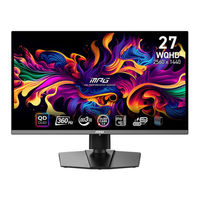 MSI MPG 321URX QD-OLED Benutzerhandbuch