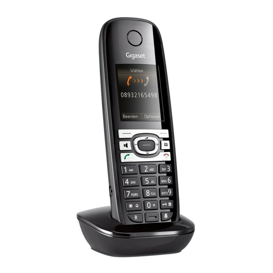 Gigaset C610H Bedienungsanleitung