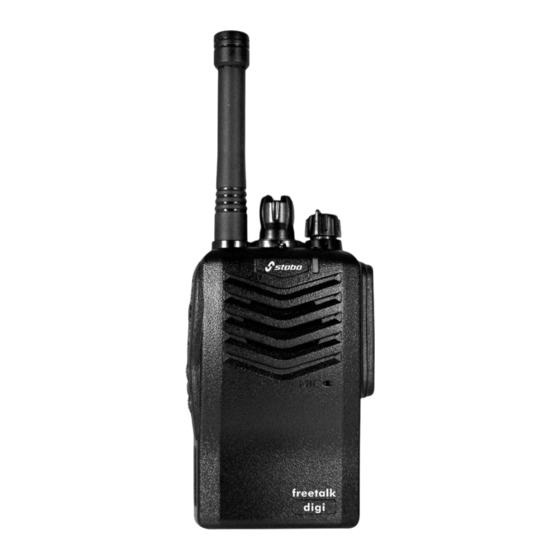 Stobo Stabo freetalk digi PMR 446 Bedienungsanleitung