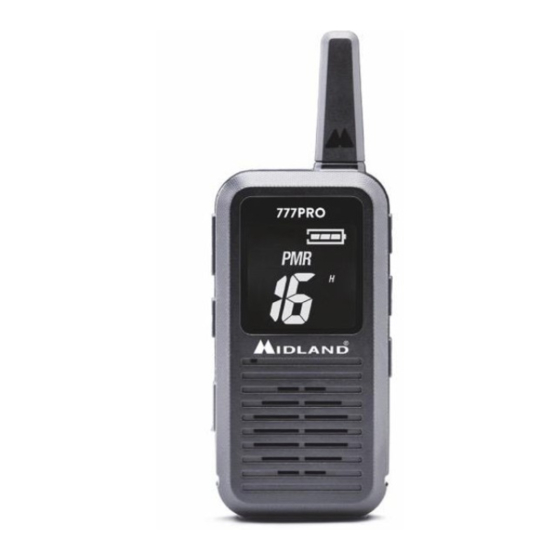 Midland 777 PRO Bedienungsanleitung